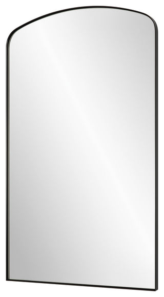 Uttermost 09964 Tordera 24" W x 40" H Rectangular Framed Bathroom - Satin Black