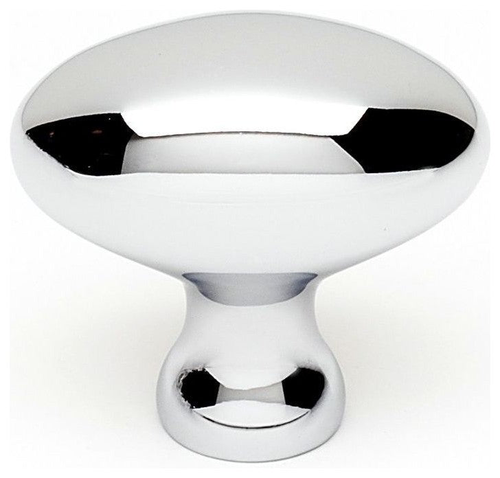 Alno, Cabinet Knob, Polished Chrome, 1"x1"x1"