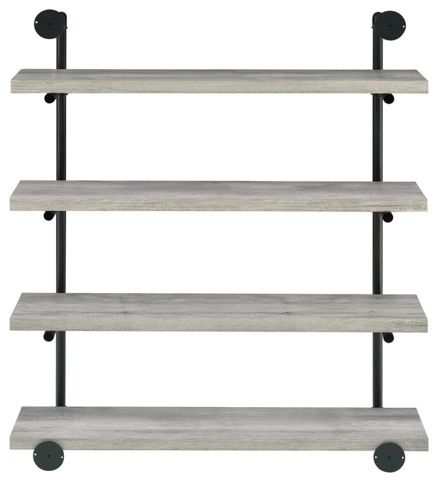 40" Wall Shelf, Gray Driftwood