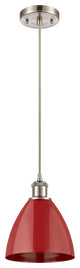 Innovations 516-1P-SN-MBD-75-RD-LED 1-Light Mini Pendant, Brushed Satin Nickel