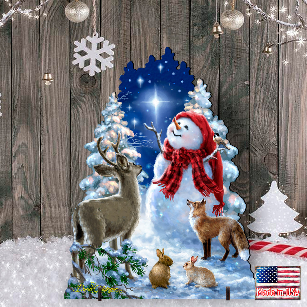 Heaven and Nature Snowman Frosty Friends Home and Outdoor Decor