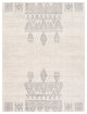 Surya Roma ROM-2325 9'x12'3" Rug, White/Light Gray/Medium Gray