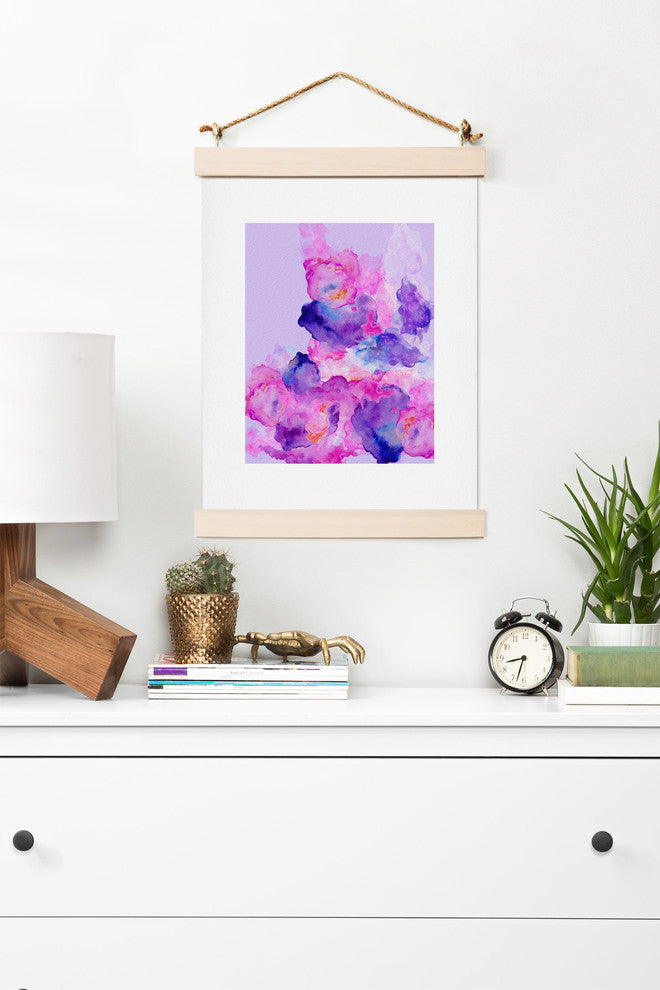 Deny Designs Viviana Gonzalez Watercolor Love 1 Art Print