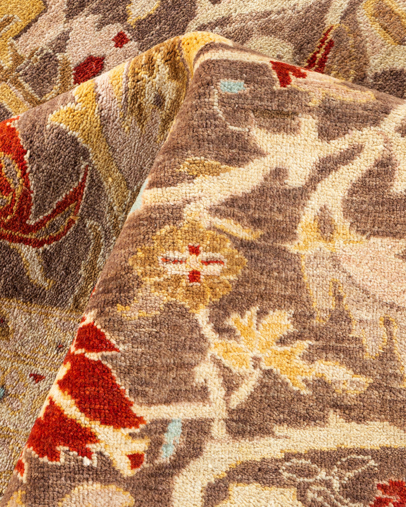 ECLECTIC, Hand Knotted Area Rug 9' 10" X 8' 2"