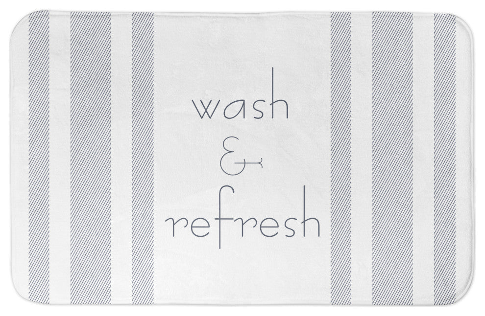 Wash and Refresh 34x21 Bath Mat