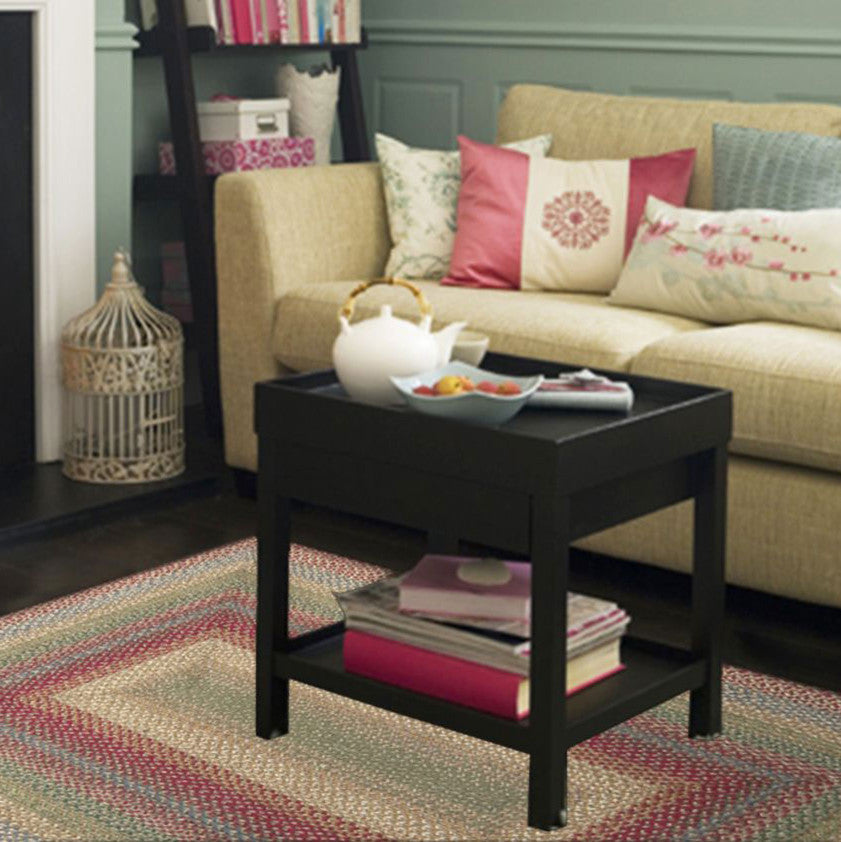 Homespice Decor Azalea Jute Braided Rug 4' x 6' (Rectangle)