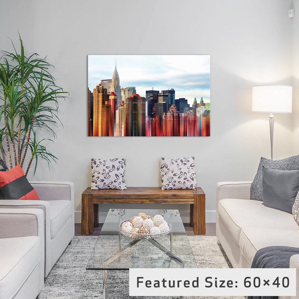 "Urban Stretch Series New York" by Philippe Hugonnard, 40x26x1.5