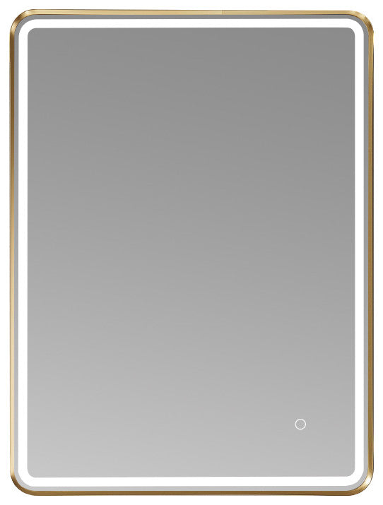 24'' Rectangle LED Lighted Accent Bathroom/Vanity Wall Mirror