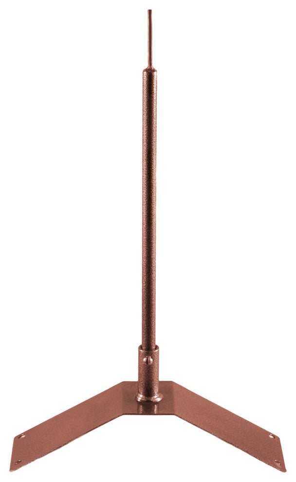 Santa With Sleigh Weathervane With Roof Mount