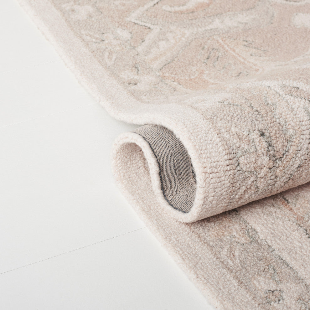 Safavieh Lauren Ralph Lauren Collection LRL6652 Rug, Ivory/Beige, 7' Square