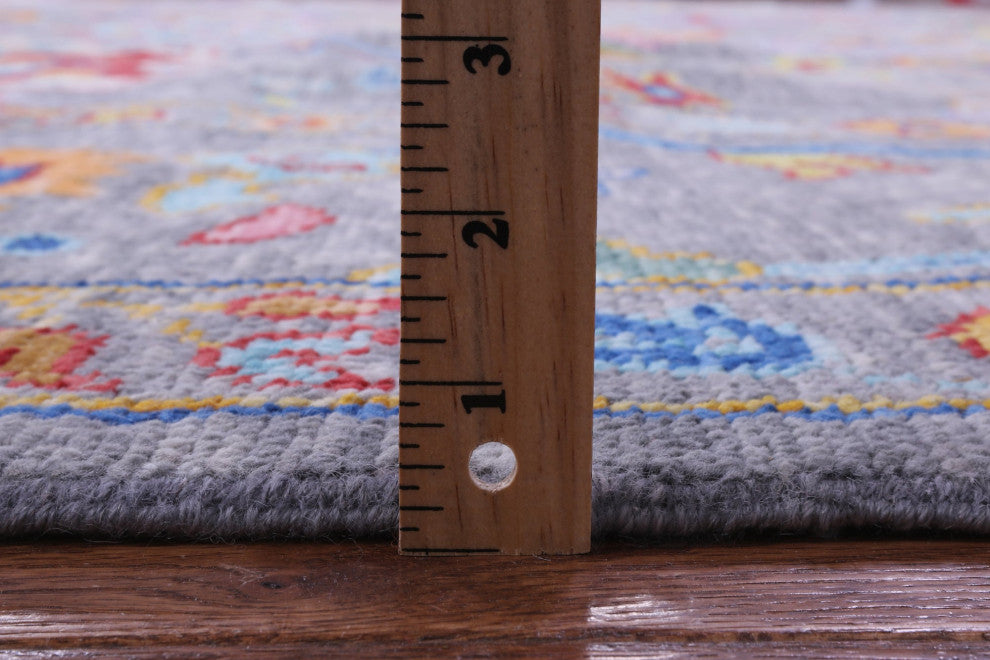 10' 2" X 13' 9" Turkish Oushak Hand-Knotted Wool Rug - Q16099