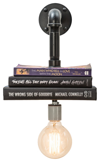 9.5 Wide PipeDream Honorary Author Wall Sconce