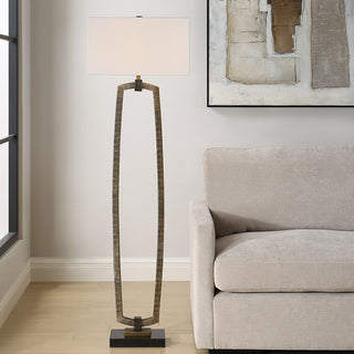 Uttermost Relic Gold Floor Lamp