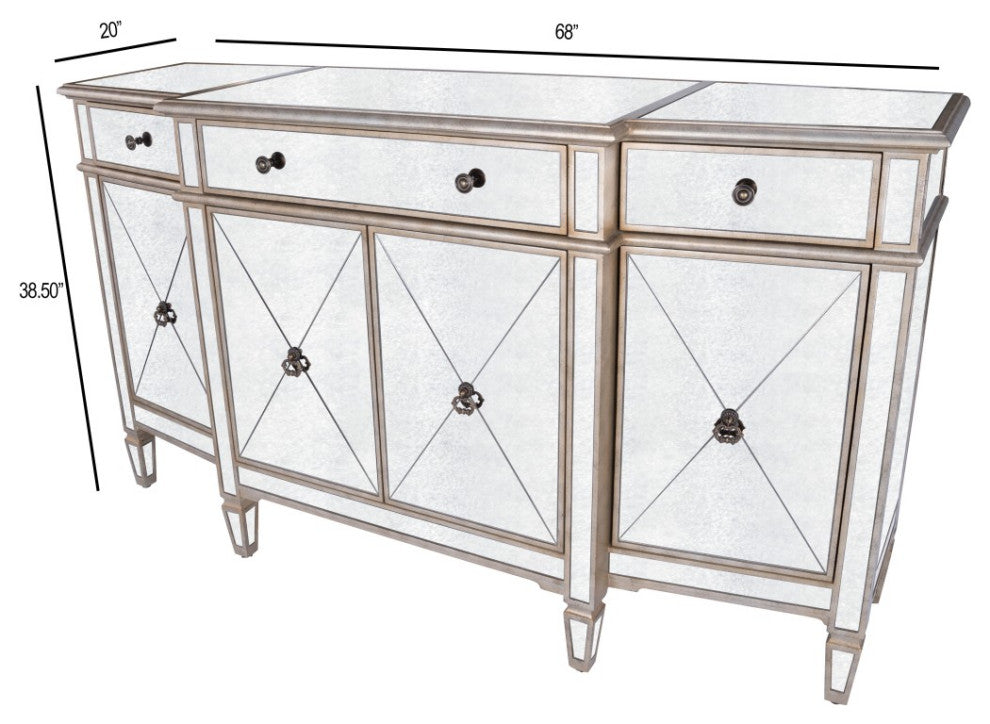 Celeste Mirrored Buffet