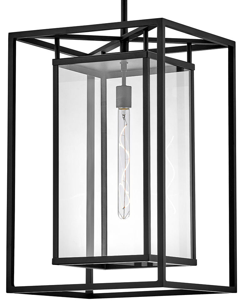 Hinkley Max Extra Large Hanging Lantern 12V, Black