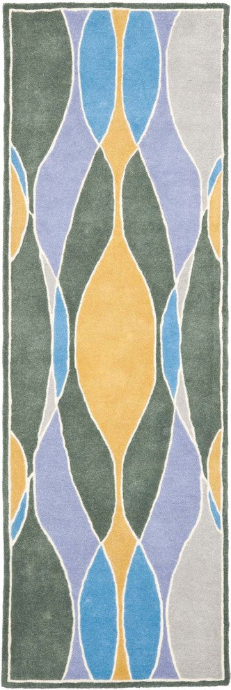 Safavieh Soho Soh762A Geometric Rug, Multi, 2'6"x8'0" Runner