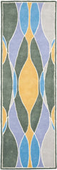 Safavieh Soho Soh762A Geometric Rug, Multi, 2'6"x8'0" Runner