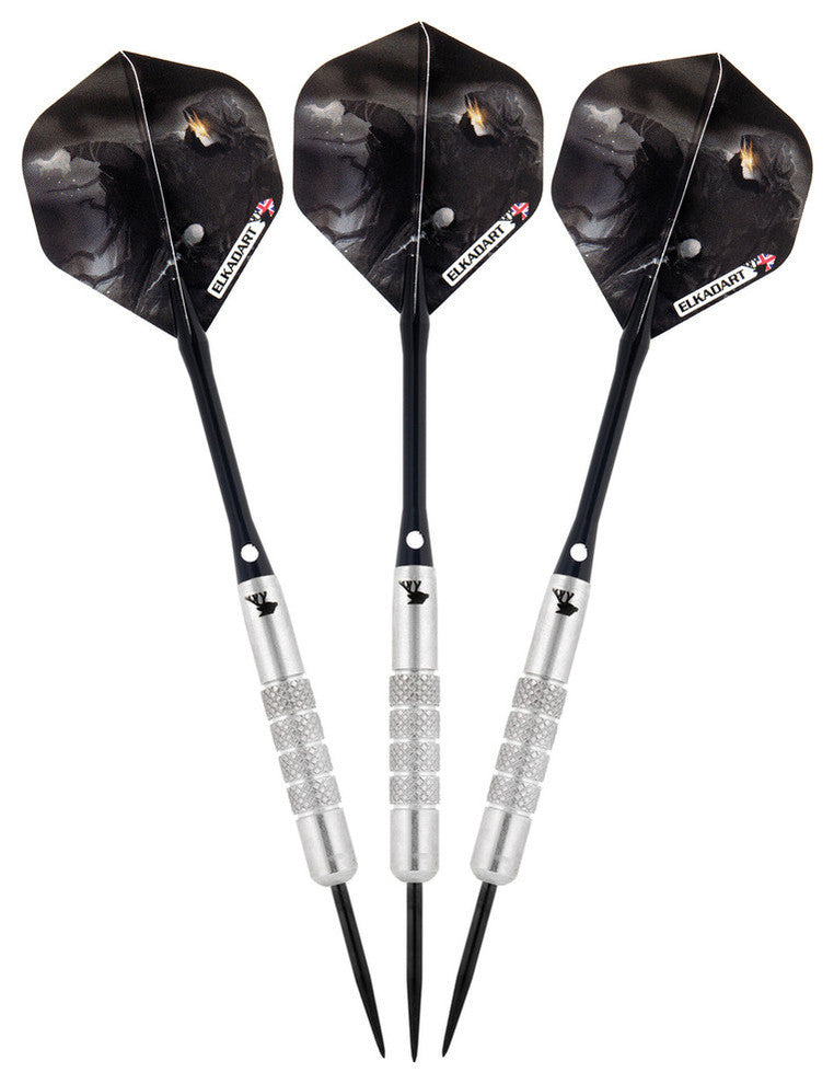 Elkadart Wizard 80 Percentage Tungsten Steel Tip Darts, 24 Gm.