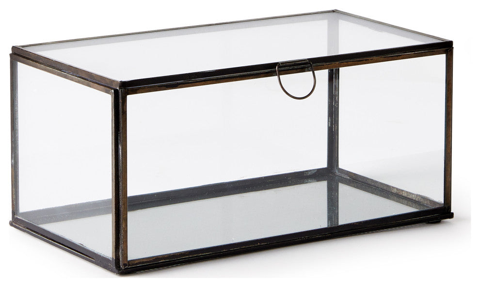 Arwen Rectangular Display Box, Black, 11x6x5