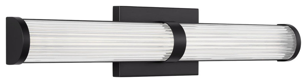 Syden Medium LED Wall / Bath, Midnight Black