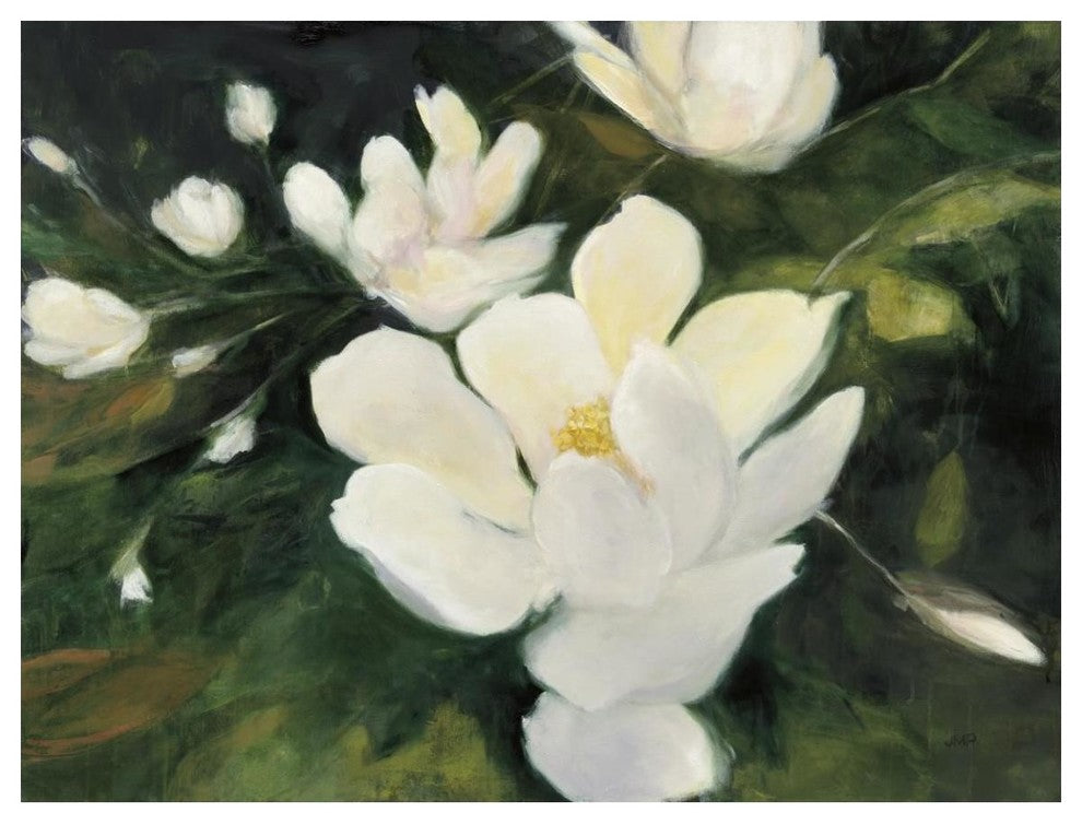 "Magnolia Blooms" Digital Paper Print by Julia Purinton, 50"x38"