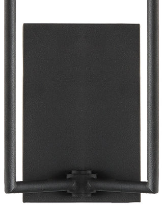 Lena 2 Light Black Forged Wall Mount