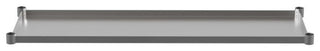 Galvanized Under Shelf for Prep and Work Tables, Stainless Steel, 24" X 60"