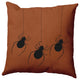 20"x20" Hanging Spiders Decorative Throw Pillow, Sienna