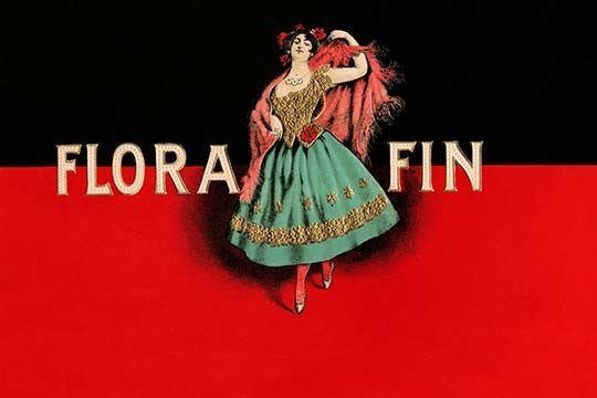 Flora Fin - Fine Art Giclee Print 24" x 36"