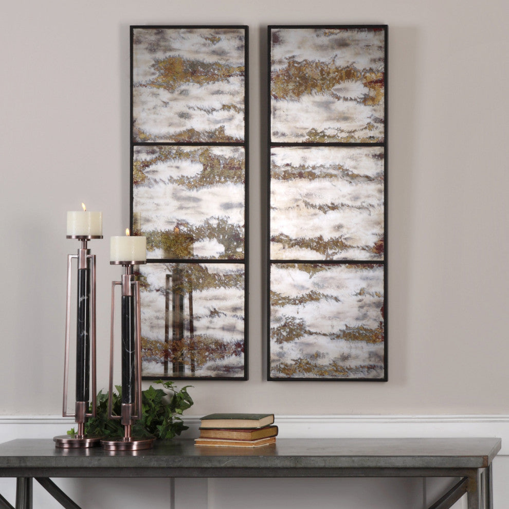 Uttermost Rahila Antiqued Mirror, Set of 2