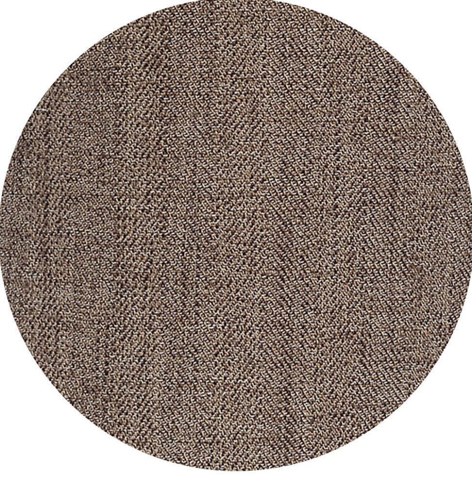 Rustic Maple Brown Herringbone Tweed Table Lamp