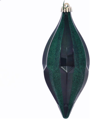 10" Emerald Candy Glitter Shuttle 2/Bag