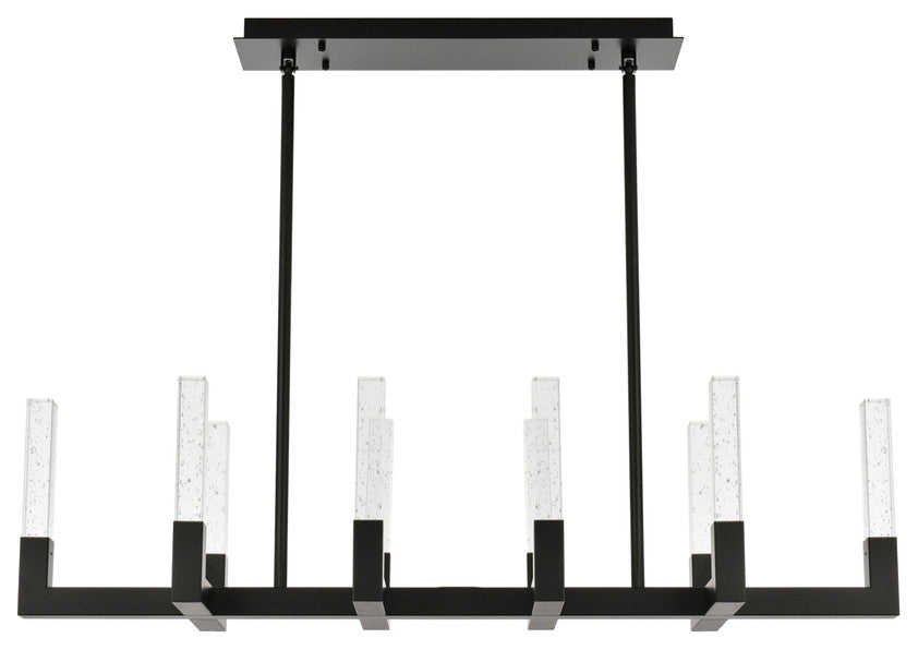 48" Adjustable LED Pendant, Black