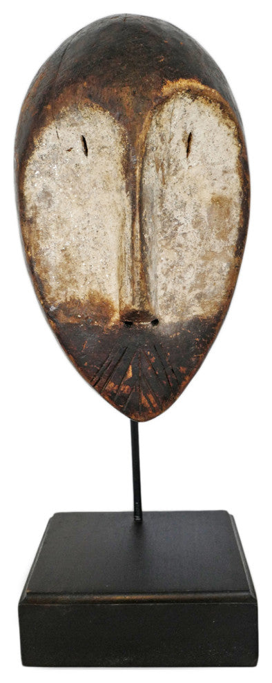 Consigned Old Lega Mask on Stand