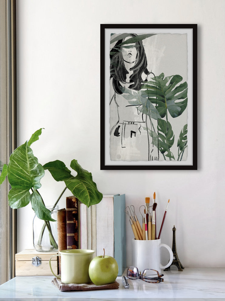 "Effortless Fashion" Framed Painting Print, 24x36