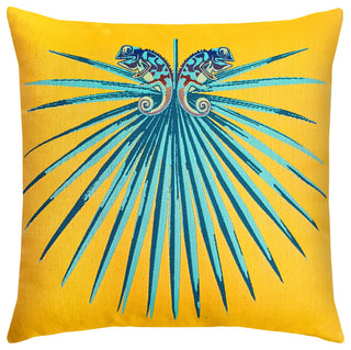 Chameleon Lagoon Indoor/Outdoor Performance Pillow, 22"x22"