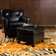 Safari Kenya Rectangle Faux Fur Rug, 28"x43"