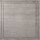 Ahgly Company Indoor Square Mid-Century Modern Area Rugs, 7' Square