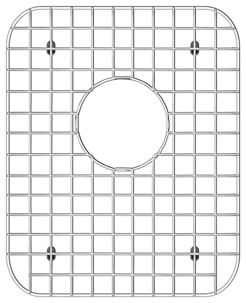 Whitehaus WHN3320SG Matching Grid for Small Bowl of Model - Stainless Steel
