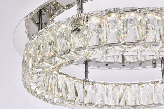 Modern Chrome 1-Light Flush Mount