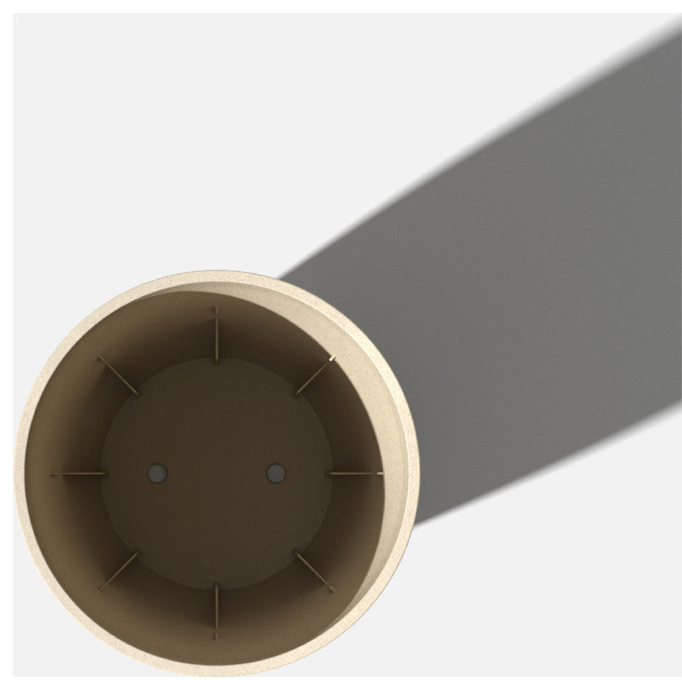 Veradek Pure Series Selena 28" Planter, Sand, 28 in. - One Pack