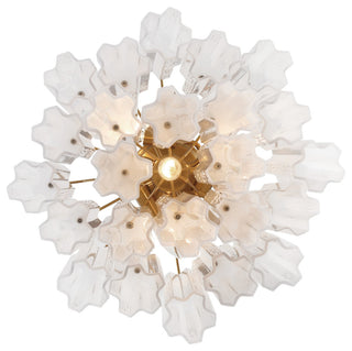 Crystorama Lighting Group ADD-300-WH_CEILING Addis 4 Light 18"W - Polished