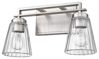 Z-LITE 2-Light Vanity, Brushed Nickel
