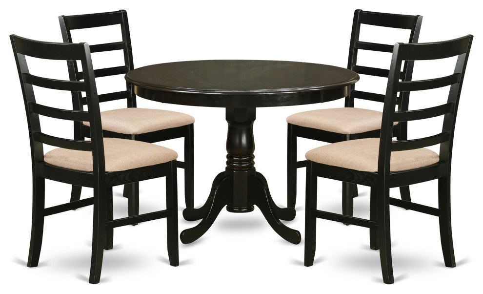 5 Pc Small Kitchen Table Set -Dining Table And 4 Kitchen Chairs