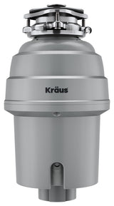 WasteMate Continuous Feed Garbage Disposal, 3/4 HP Motor for Kitchen Sink
