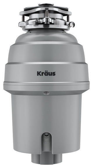 WasteMate Continuous Feed Garbage Disposal, 3/4 HP Motor for Kitchen Sink
