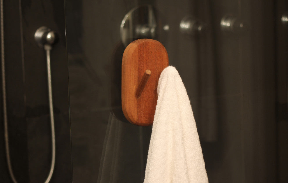 Moa Glass Suction Hook and Wall Mount