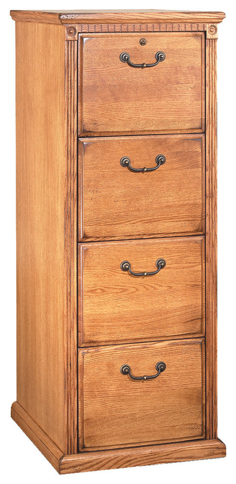 Huntington Oxford Four Drawer File Cabinet