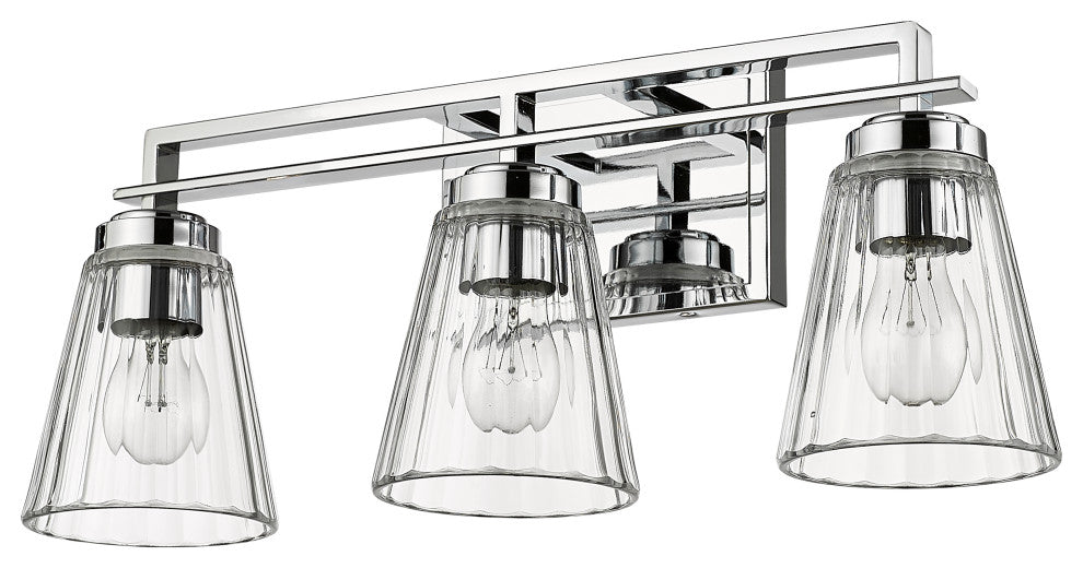 Z-LITE 3-Light Vanity, Chrome