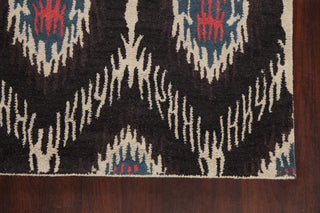 Abstract Contemporary Oriental Area Rug Hand-tufted Wool Carpet 5x8
